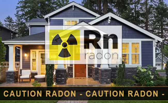 Home buyers and realtor reviewing professional radon inspection results in Chicago